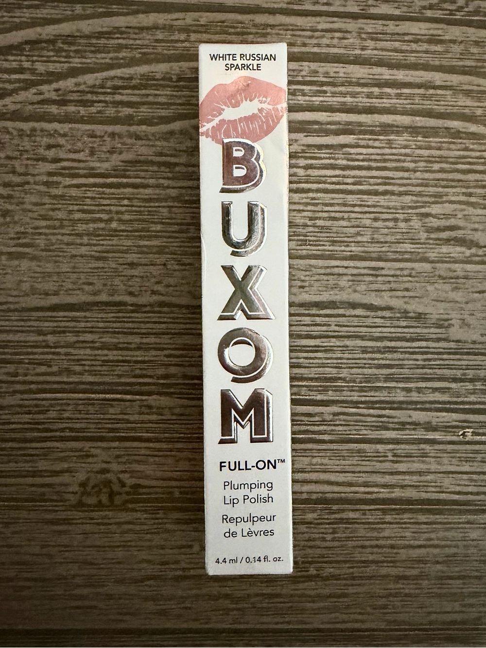 Buxom Full-On Plumping Lip Polish - White Russian Sparkle. NWT!